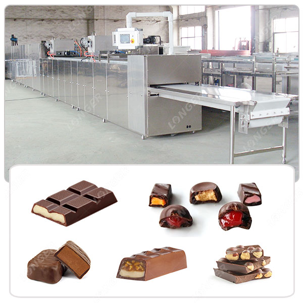Ligne De Production De Dépôt De Chocolat Automatique