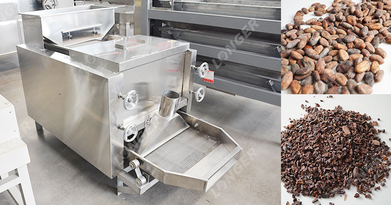 Machine À Éplucher Les Fèves De Cacao